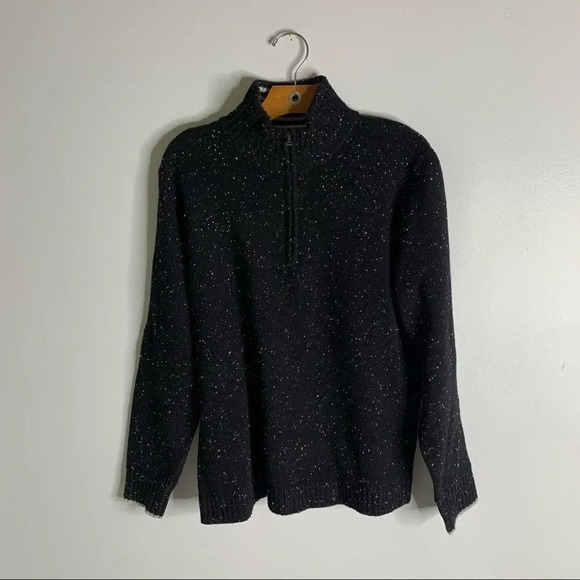 Robert Graham Black Zip Up Sweater - Picture 2 of 8